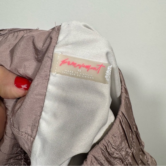 Free People Movement High Waisted Shorts size XS Pink - Picture 7 of 7